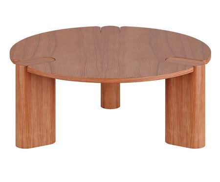 Mesa de Centro Orgânica Baobá Redonda | Westwing