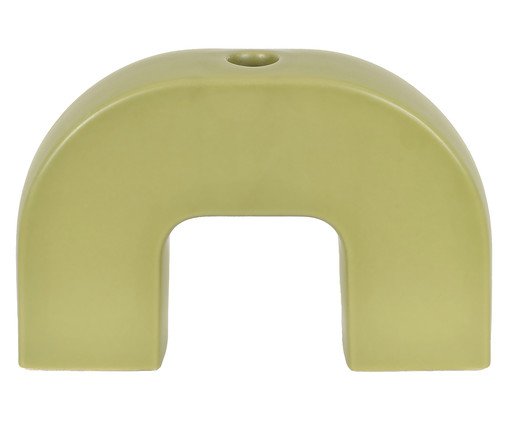 Castiçal Minimalista Verde Militar - 5X13cm, green | WestwingNow