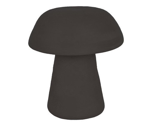 Adorno Cogumelo Slim Preto - P, black | WestwingNow
