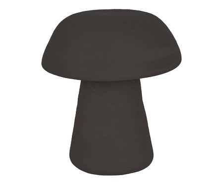 Adorno Cogumelo Slim Preto - P | Westwing