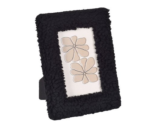 Porta-Retrato Preto - Foto 10X15cm, black | WestwingNow