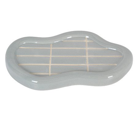 Bandeja Decorativa Azul - 15X3cm | Westwing