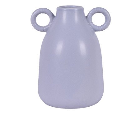 Vaso Minimalista Azul - 10X15X14cm | Westwing
