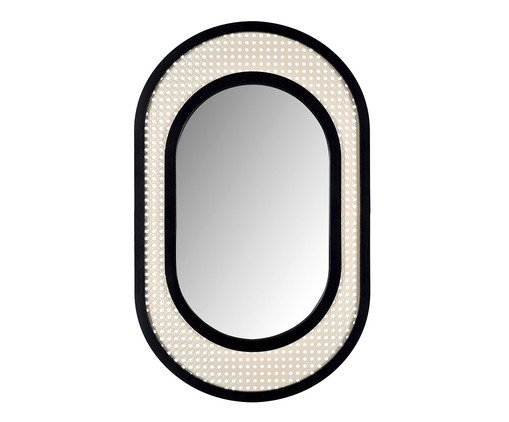 Espelho Decorativo Preto - 46X74cm, black | WestwingNow