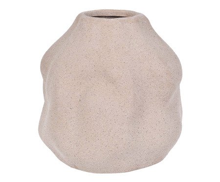 Vaso Minimalista Areia - 16X16X15cm | Westwing