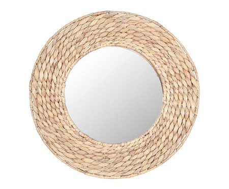 Espelho com Moldura Natural - 50cm | Westwing