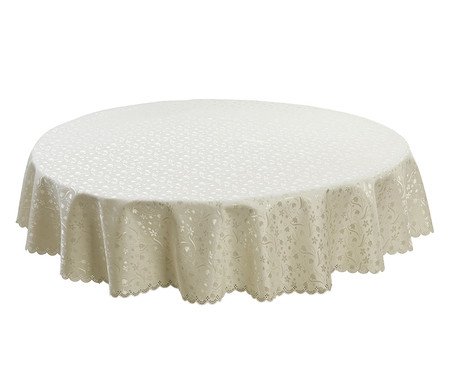 Toalha de Mesa Redonda Couzinate Bege | Westwing