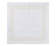 Guardanapo Grob Branco e Dourado, white | WestwingNow