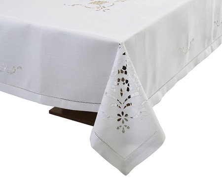Toalha de Mesa Feliks Branco | Westwing