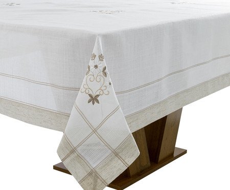 Toalha de Mesa Dimitry Bege | Westwing