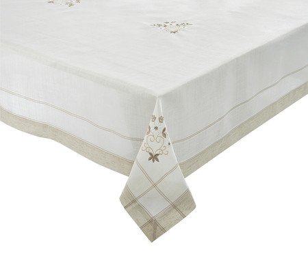 Toalha de Mesa Dimitry Bege | Westwing