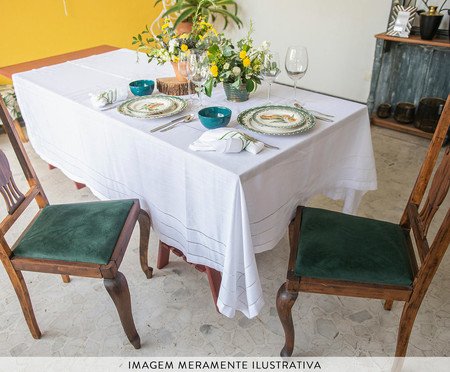 Toalha de Mesa Lattanzi Branco | Westwing