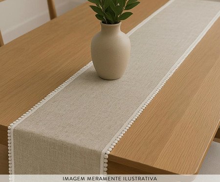 Caminho de Mesa Aylena Bege | Westwing