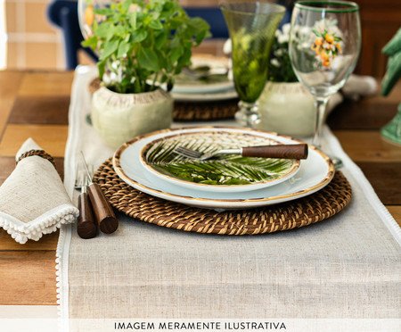 Caminho de Mesa Aylena Bege | Westwing