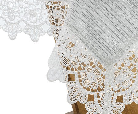 Toalha de Mesa Augustus Cinza | Westwing