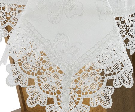Toalha de Mesa Valentina Branco | Westwing