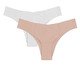 Kit Com 2 Calcinhas Biquíni Branco Com Bege Essence, white | WestwingNow