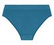 Calcinha Laterais Largas Em Microfibra Canelada Free Azul Aura, blue | WestwingNow