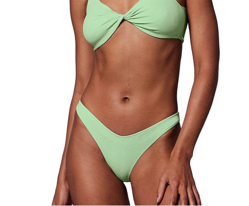 Calcinha Biquíni Asa Delta Verde Pistache, green | WestwingNow