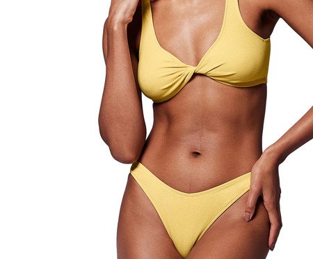 Calcinha Biquíni Asa Delta Amarelo Maracuja | Westwing
