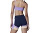 Shorts Fit Block Tri Azul Blues , Lilás e Off-White, blue | WestwingNow