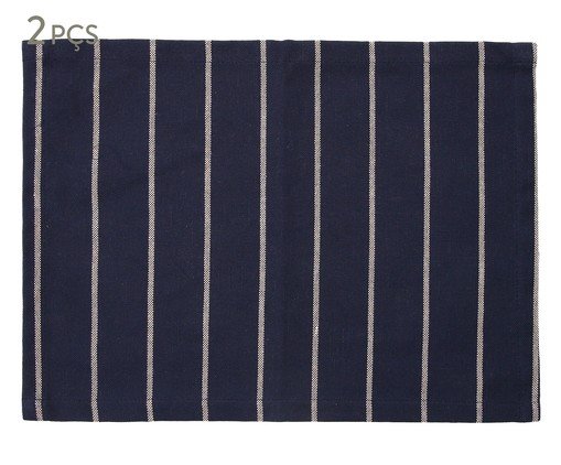 Jogo de Lugar Americano Camila Azul Marinho, blue | WestwingNow