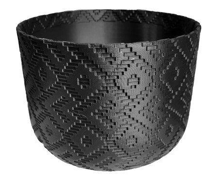 Vaso Guarani Cuia com Dispenser Preto | Westwing