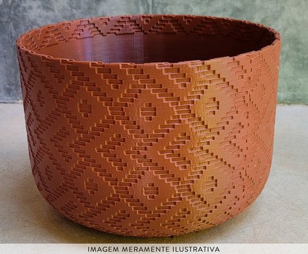 Vaso Guarani Cuia com Dispenser Marrom | Westwing