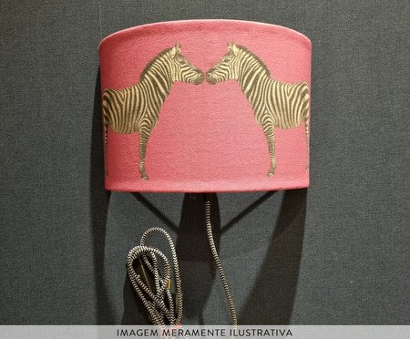 Arandela Zebrano Rosa | Westwing