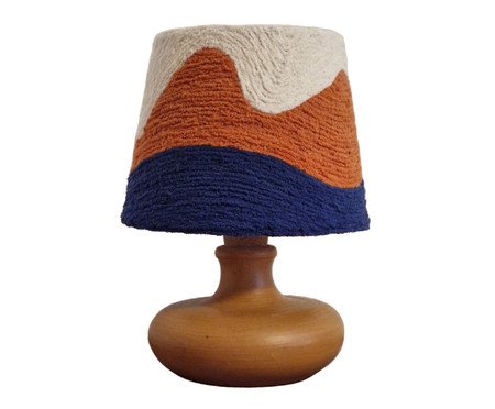 Abajur Boucle Copacabana Azul | Westwing