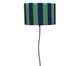 Arandela Kilim Listras Azul e Verde, Azul | WestwingNow