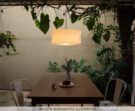 Luminária Templo Branco - 110V | Westwing