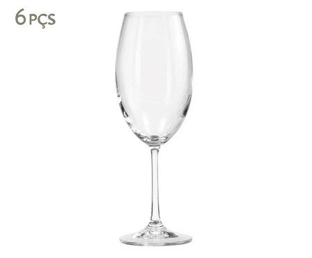Jogo de Taças para Chardonnay em Cristal Bárbara | Westwing
