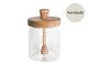Meleira com Mexedor Abelha, Transparente | WestwingNow