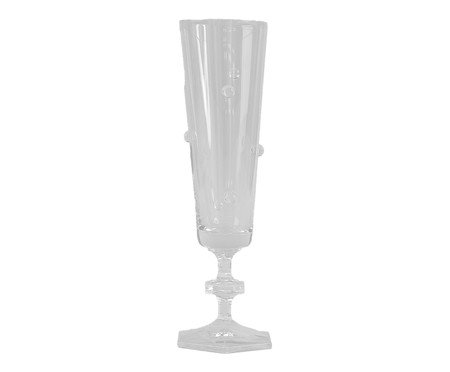 Taça para Champanhe Estrela Transparente | Westwing