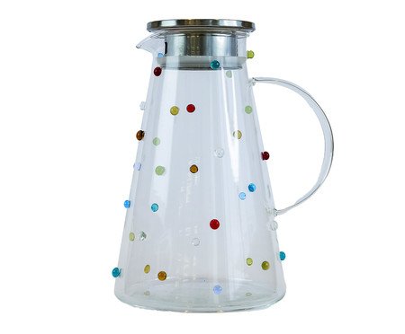 Jarra Boro Gemas com Tampa de Inox Colorida | Westwing