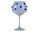 Taça Triangular Gemas Azul Noite, blue | WestwingNow