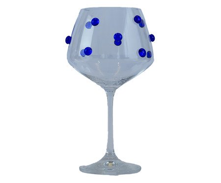 Taça Triangular Gemas Azul Noite | Westwing