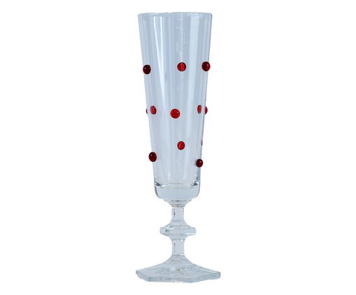 Taça para Champanhe Estrela Vermelha, red | WestwingNow
