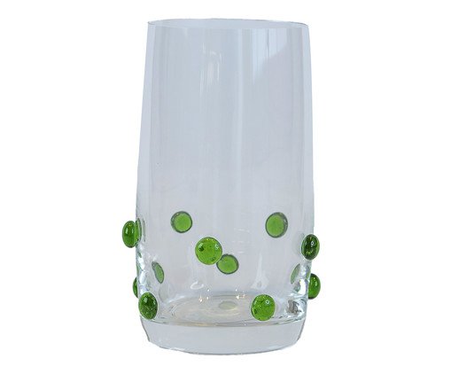 Copo Light com Gemas Esmeralda, green | WestwingNow