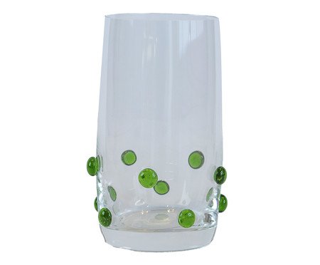 Copo Light com Gemas Esmeralda | Westwing