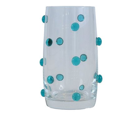 Copo Light com Gemas Turquesa | Westwing