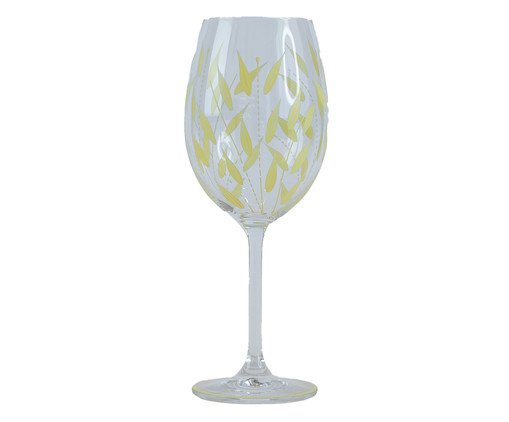 Taça para Vinho Tinto Gemas Candy Amarela, yellow | WestwingNow