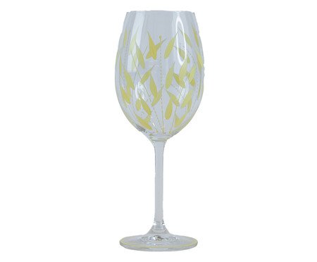 Taça para Vinho Tinto Gemas Candy Amarela | Westwing