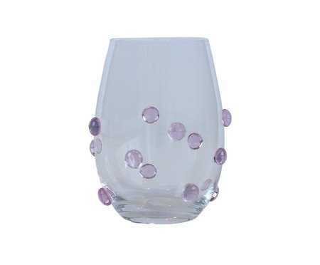 Copo Mergus Gemas Quartzo Rosa | Westwing