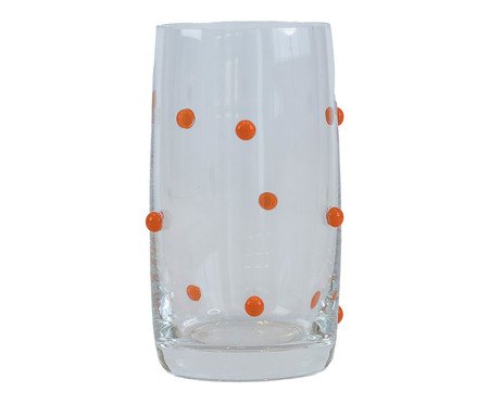 Copo Light com Gemas Laranja | Westwing