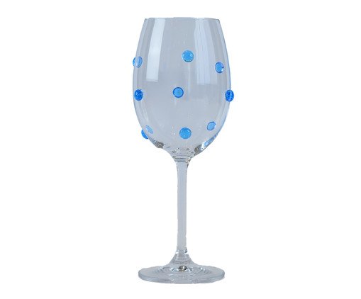 Taça para Vinho Tinto Gemas Azul Oceano, blue | WestwingNow