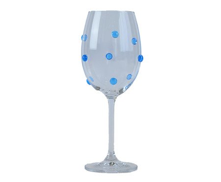 Taça para Vinho Tinto Gemas Azul Oceano | Westwing