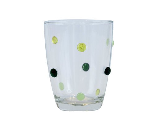 Copo de Vidro Gemas Mix Verde, green | WestwingNow