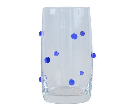 Copo Light com Gemas Azul Noite | Westwing